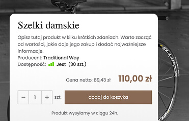 Karta produktu